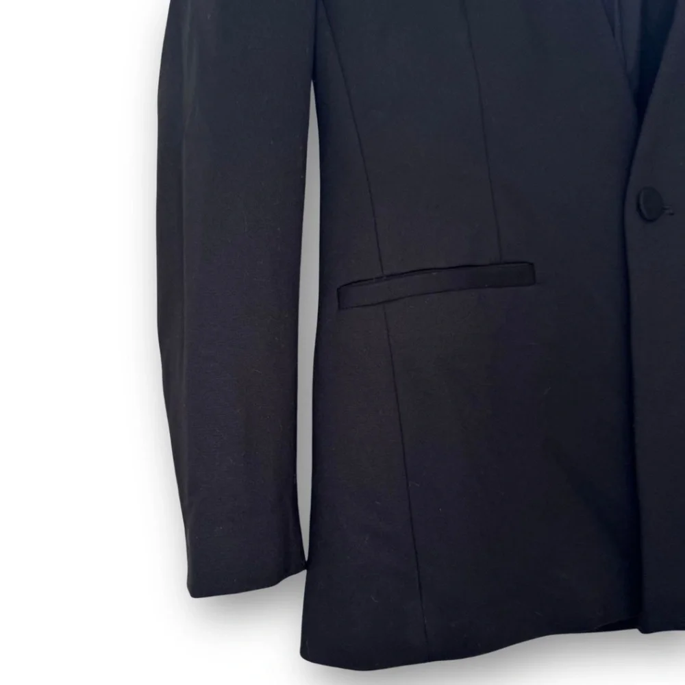NWOT Caballero Single Button Women's Black Suit Jacket Blazer